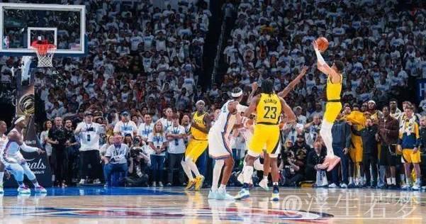 步行者惊险逆转雷霆,哈利伯顿0.3秒投篮锁定总决赛首胜 步行者惊险逆转雷霆,哈利伯顿0.3秒投篮锁定总决赛首胜