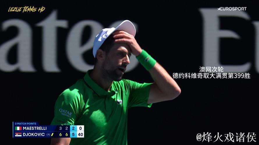 “德约科维奇横扫对手,3-0晋级澳网第三轮,生涯大满贯胜场达399!” “德约科维奇横扫对手,3-0晋级澳网第三轮,生涯大满贯胜场达399!”